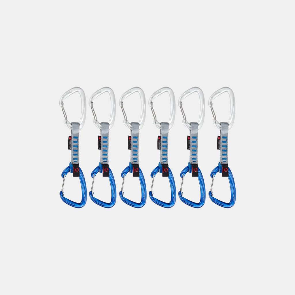 Crag Wire 10 cm Indicator 6-Pack Quickdraws